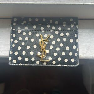 Authentic YSL card holder